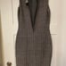 St. John exclusive for Nordstrom size 4 dress black & gold multi color