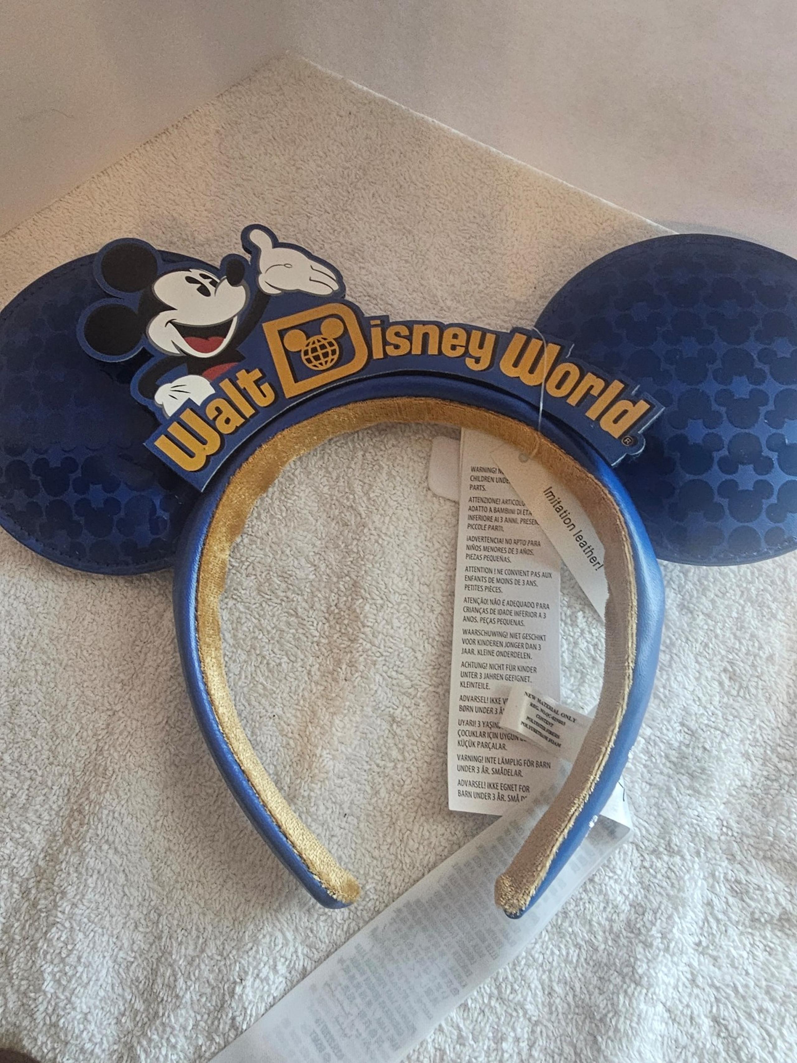 . Disney Parks WALT DISNEY WORLD Minnie Mickey Mouse Ears Headband.