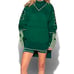 Adidas X IVY PARK Unisex Bi-level Green Cargo Sweatshirt Oversized Sz XS like M