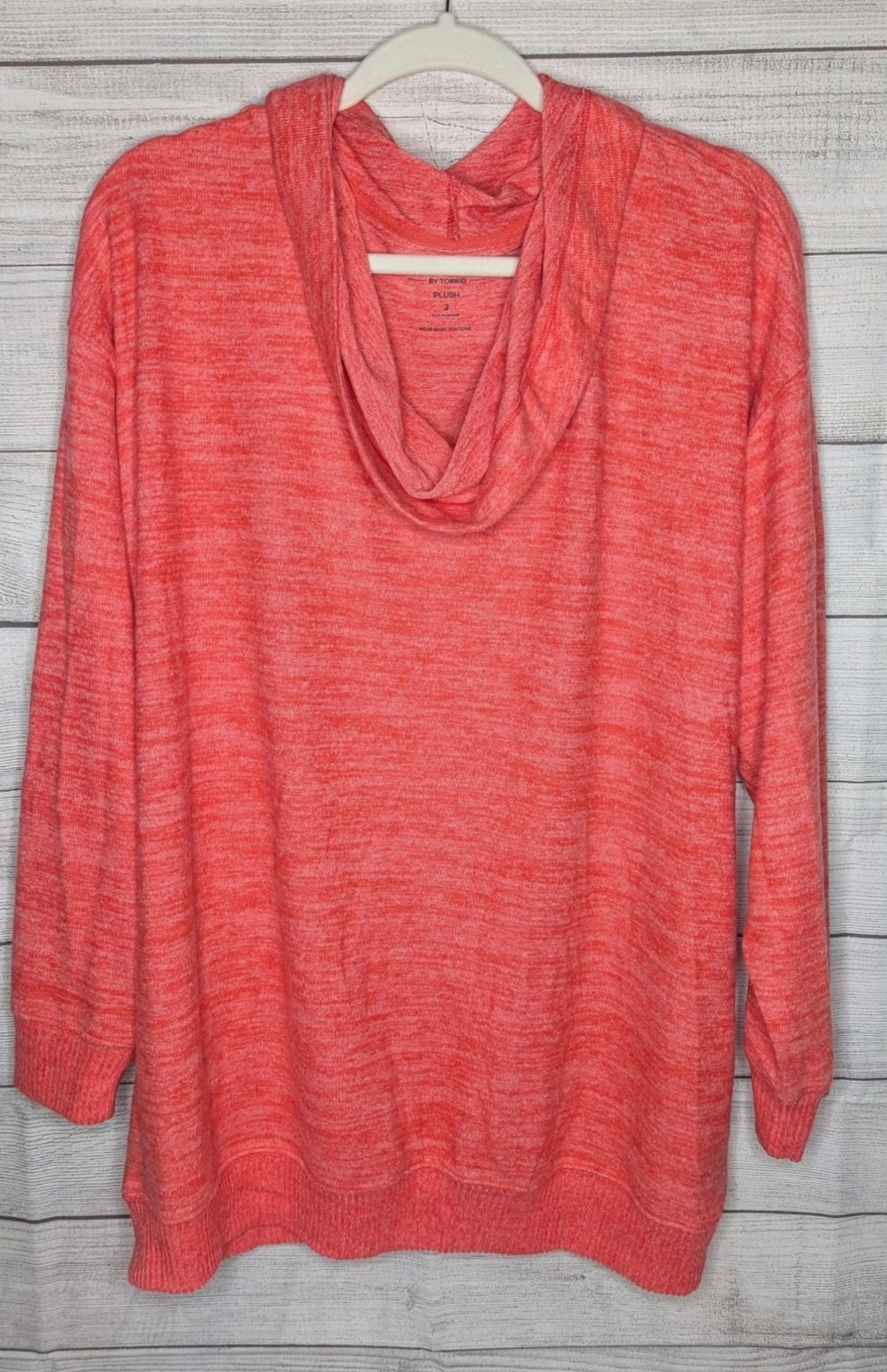 Size 2 Torrid Cowl Neck Super Soft Sweater