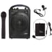 Pyle Portable Outdoor PA Speaker Amplifier System & Microphone Set with Bluetoot