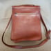 Vintage Tan Leather Messenger Bag