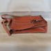 Vintage Tan Leather Messenger Bag