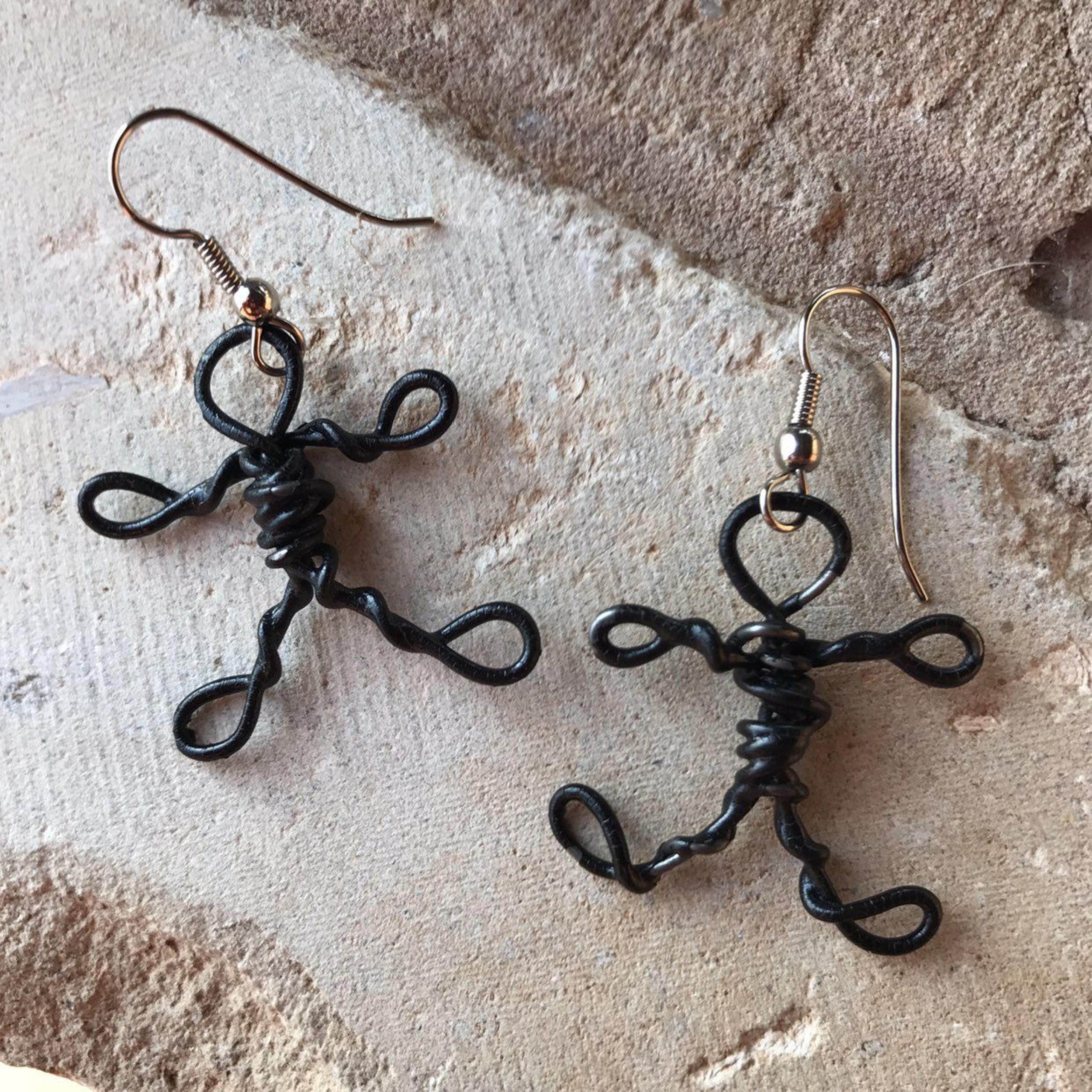 Handmade Stick People Earrings