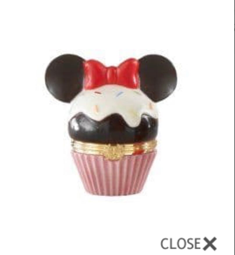 NWB Lenox Disney - Minnie Cupcake Treasure Box 833343