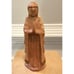 Antique Hand Carved Wooden Madonna See Photos For Details 8” Tall EUC Unique
