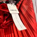 anthropologie NWT maxi ombré red to pink maxi dress