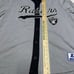 Starter Las Vegas Raiders Baseball Style Jersey Men's Sz XL Grey Button Up Shirt