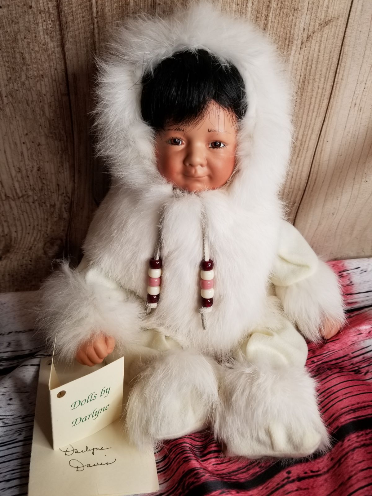 2002 Dolls By Darlyne Porcelain Doll