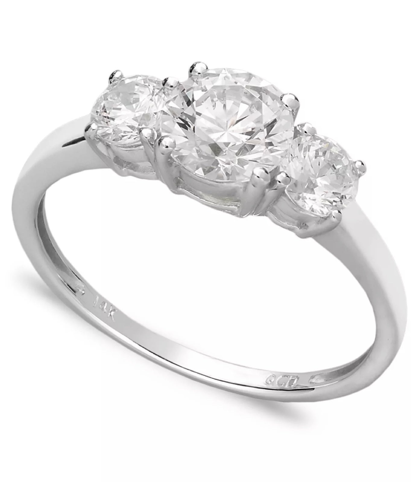 ARABELLA Three Stone Ring (2-3/8 ct. t.w.) Size 7