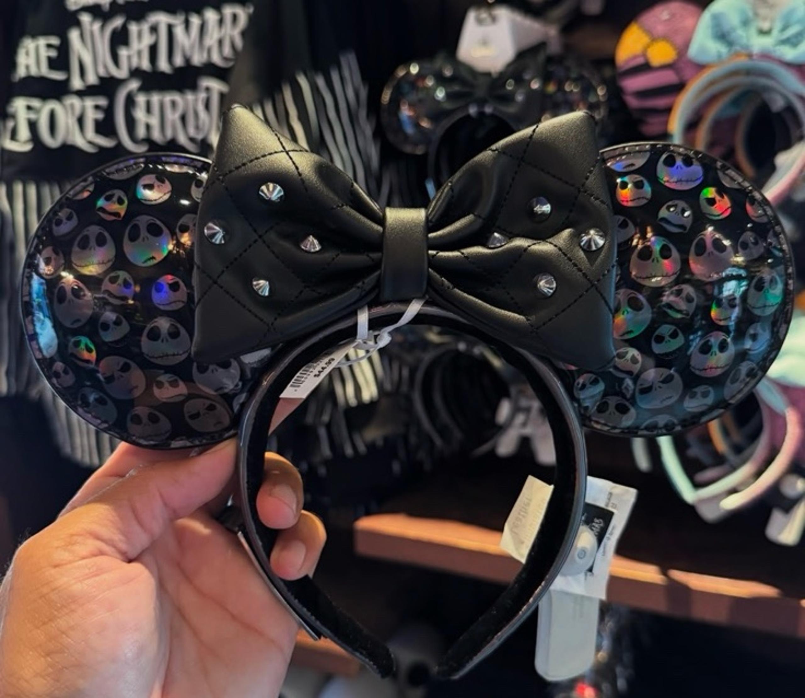 Disney Parks 2025 Nightmare Before Christmas Jack Ears Headband Loungefly