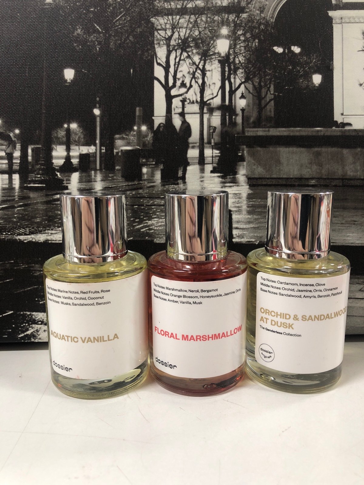 Dossier Bundle Of 3 50ML As Shown Only B833