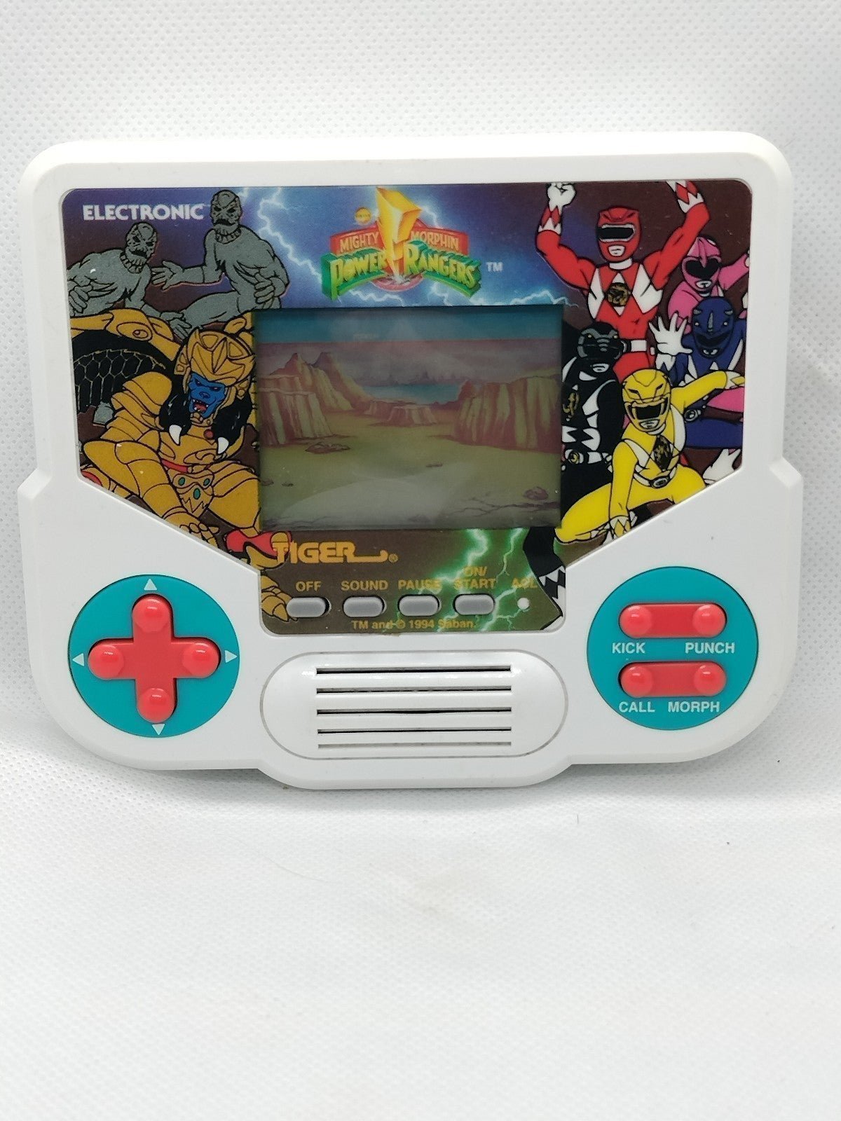 Tiger Badai Power Rangers Electronic Game