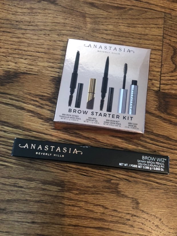 NIB ABH Anastasia Brow wiz ebony set