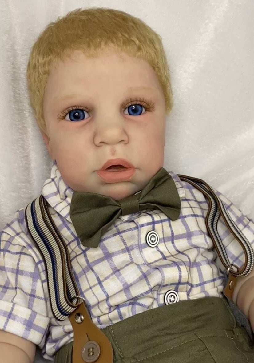 Boy Reborn Baby Doll - detail