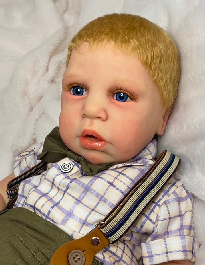 Boy Reborn Baby Doll - detail