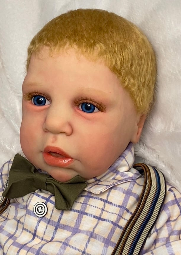 Boy Reborn Baby Doll - detail