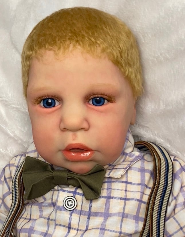 Boy Reborn Baby Doll - detail
