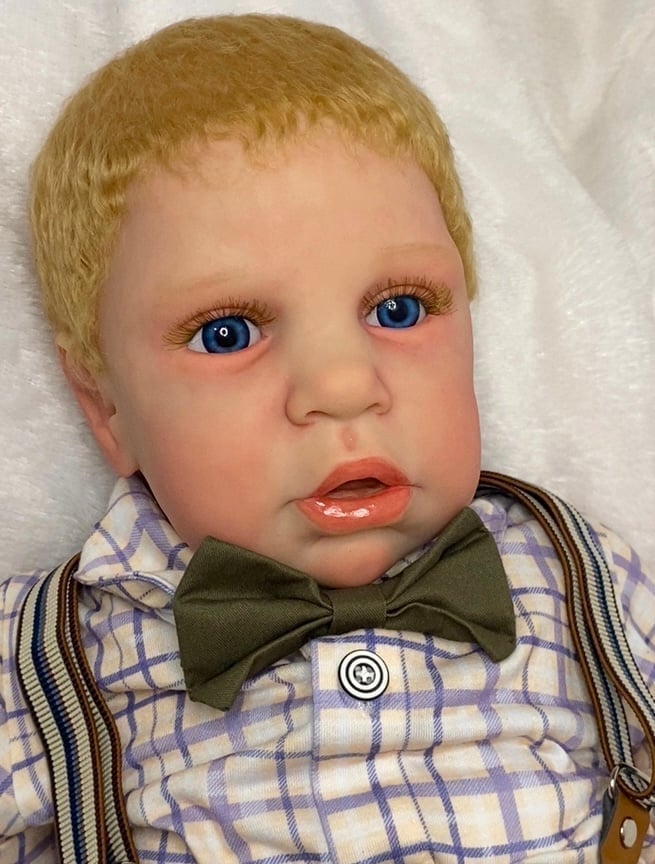 Boy Reborn Baby Doll - detail