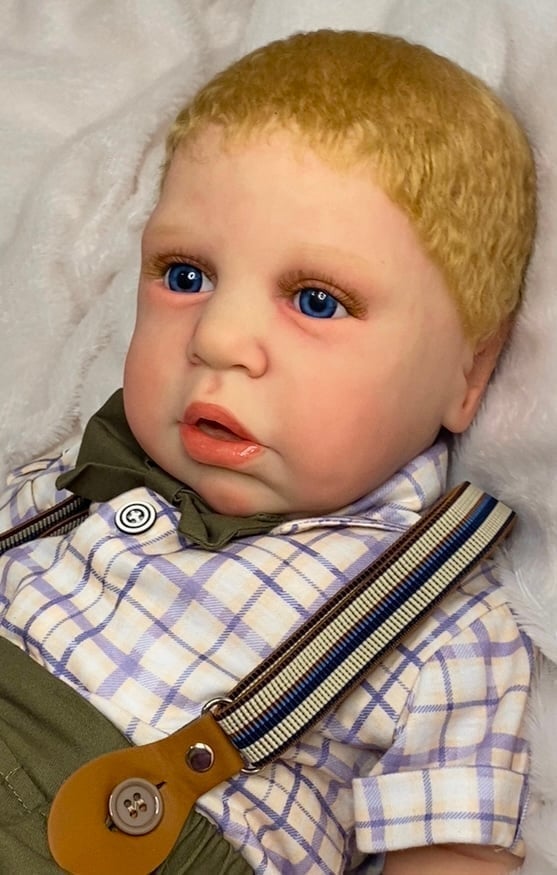 Boy Reborn Baby Doll - detail