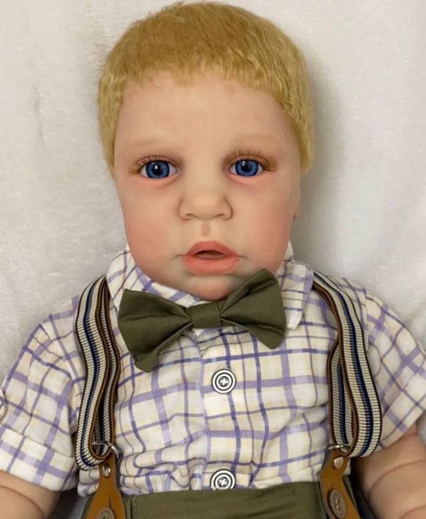 Boy Reborn Baby Doll - detail