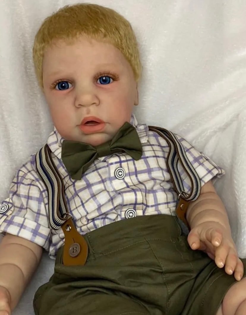 Boy Reborn Baby Doll - detail
