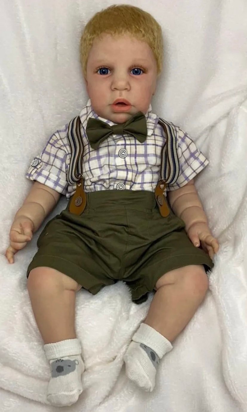 Boy Reborn Baby Doll - detail