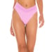 L*Space Court Bikini Bottom Bitsy Cut In Rosebud Pink Size Medium NWT