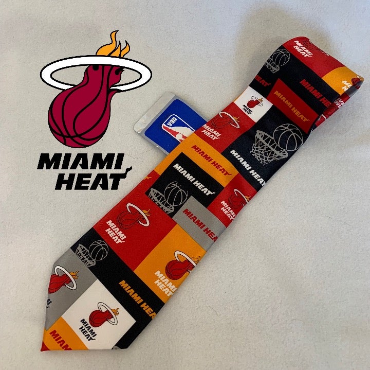 Miami Heat Satin Tie NWT