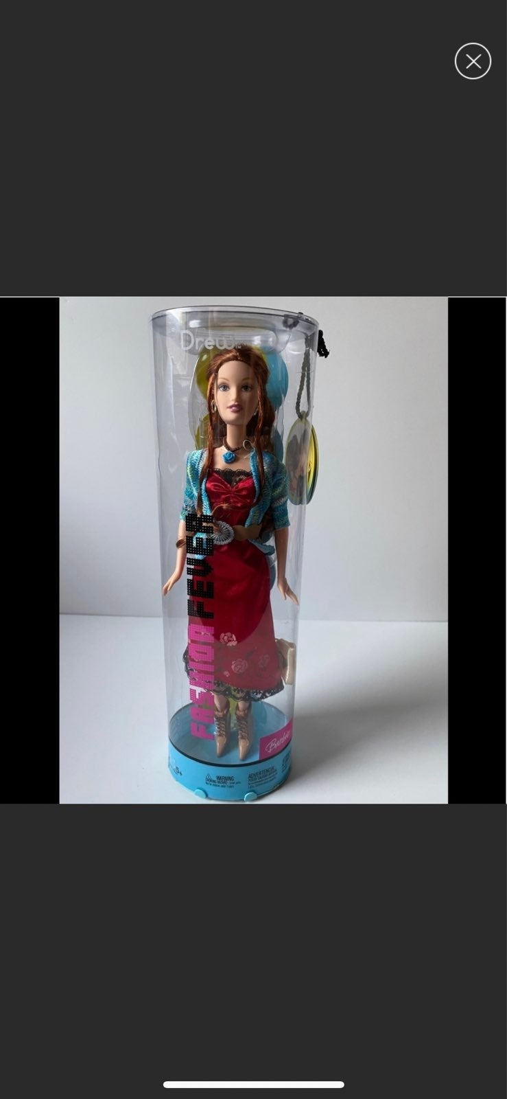 Fashion Fever Barbie Doll- Drew