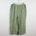 Flax Green Linen Capri Bottoms Size Large