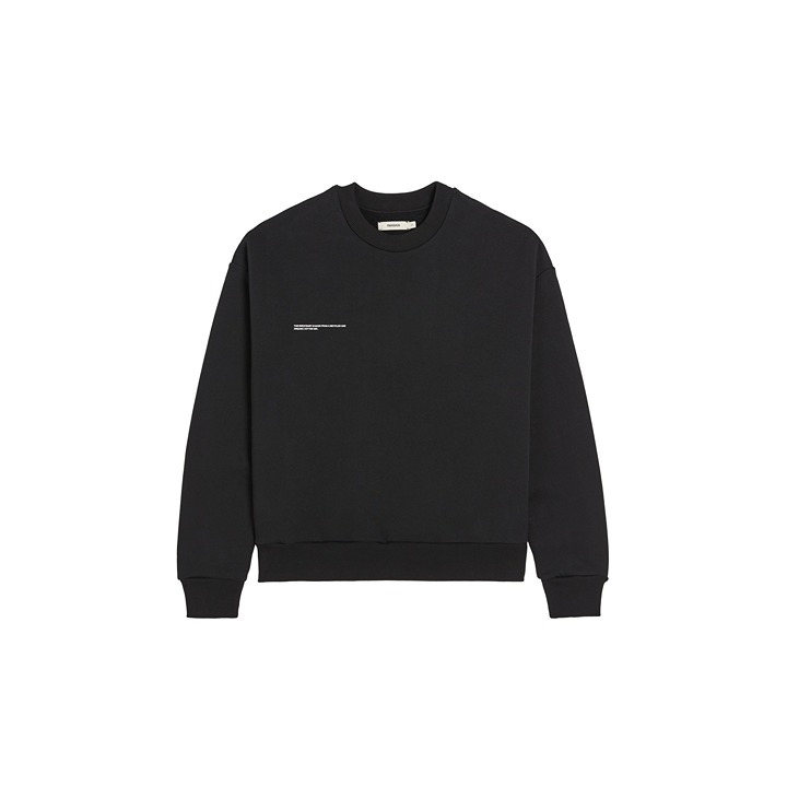 NWOT PANGAIA SIGNATURE Unisex black SWEATSHIRT size M