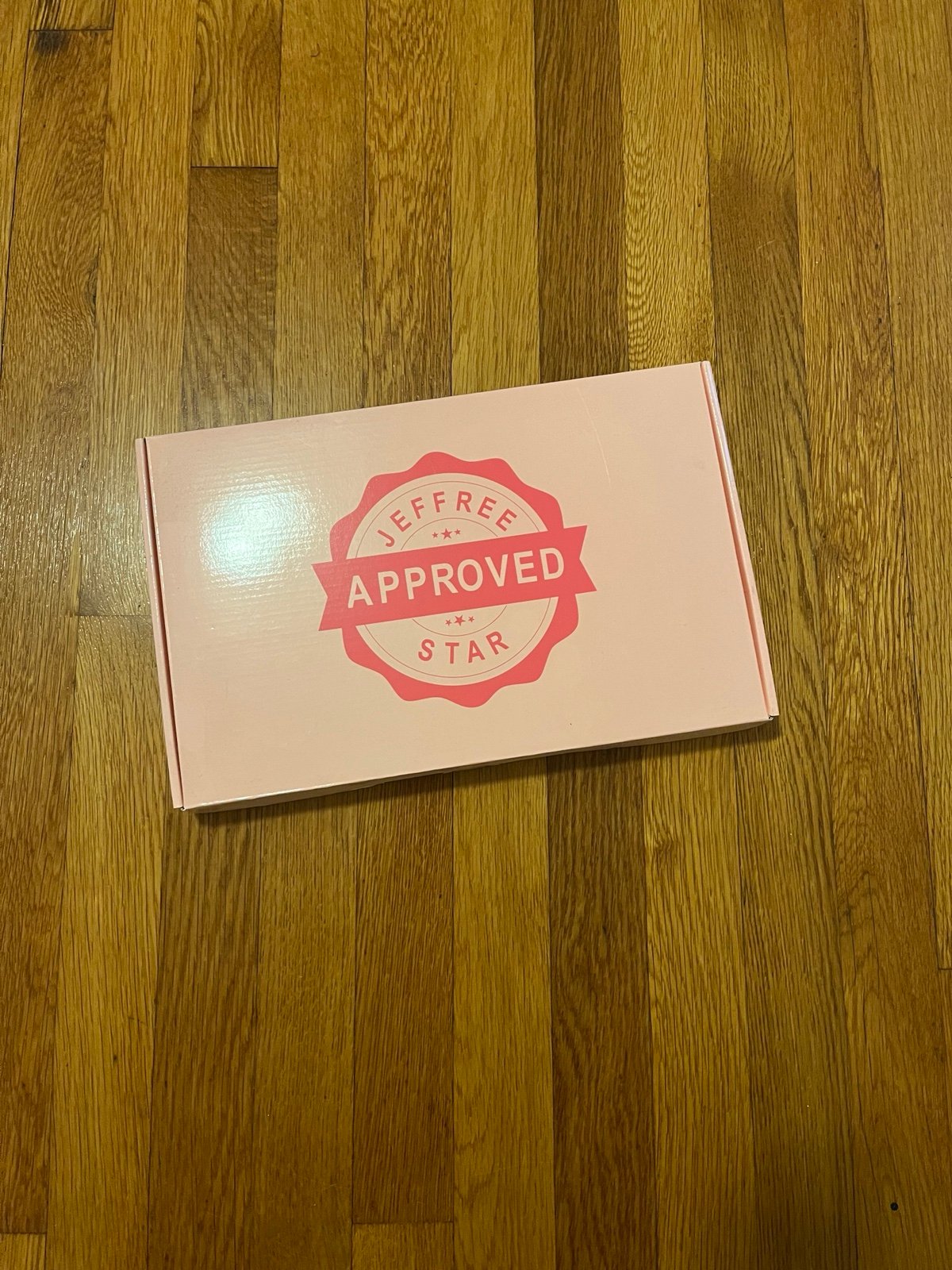 New Sealed Jeffree Star Approved Hand Mirror in Baby Pink