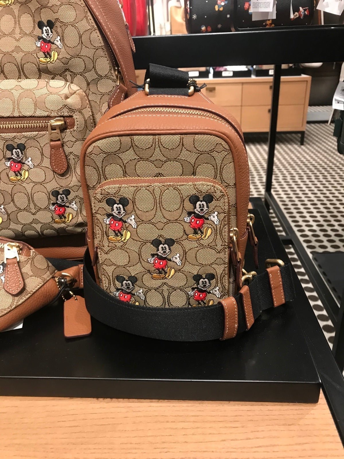 DISNEY☆COACH TRACK PACK 14 WITH MICKEY MOUSE Coach Disney X Coach Track Pack 14 With Mickey Mouse