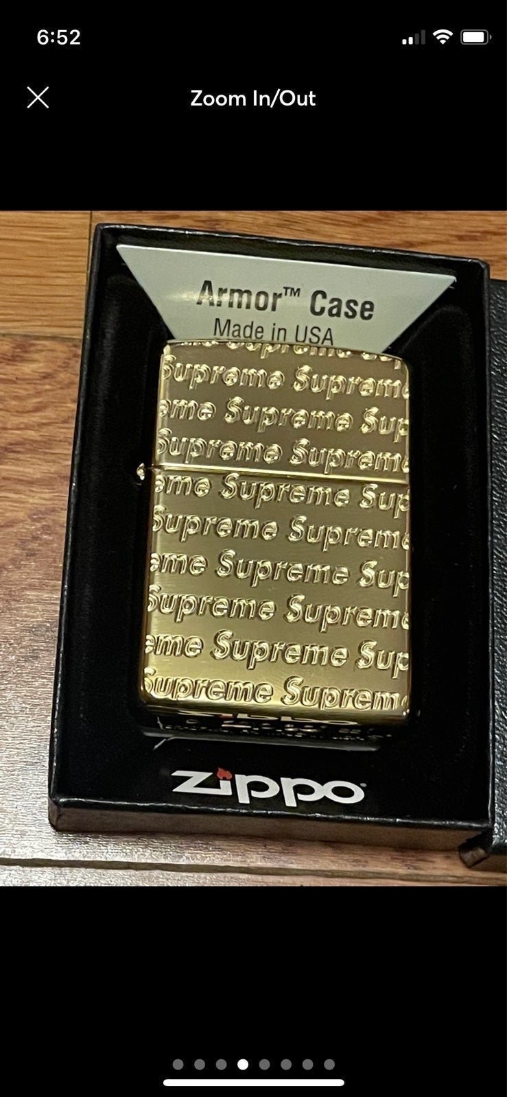 Supreme zippo