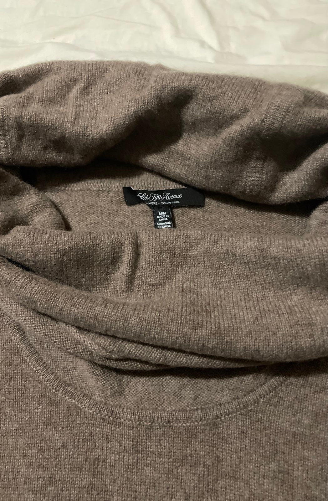 Women crew meck 100% cashmere