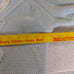 Vintage Rebecca Stone Blue Pearl Beaded Ribbon Cable Knit Sweater Large Chunky