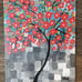 Acrylic handmade painting 11x14