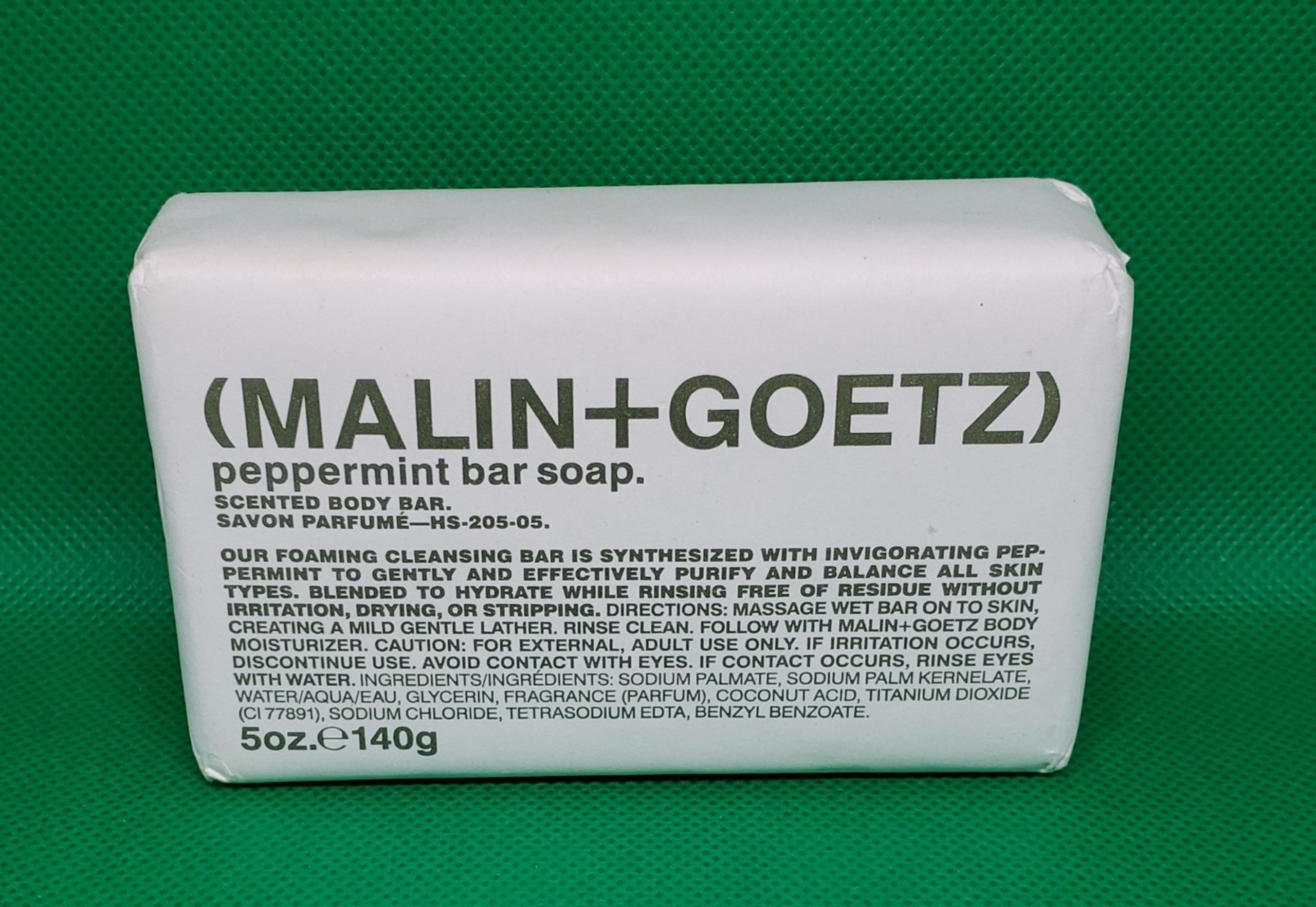 Malin + Goetz Peppermint Bar Soap