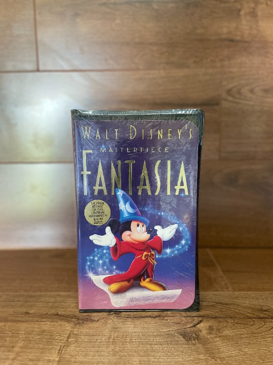 Walt Disney’s Masterpiece Fantasia VHS Tape Sealed Brand New.