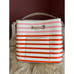 Kate Spade New York Eva Leather Bucket Crossbody & striped tote