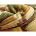 Pair Croscill Pillow Cover Cases Shams Chenille Standard 27X21 Santa Fe Rust SW