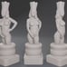 93.8'Handmade chess pieces with box, Wood carving chess set, Luxury wooden chess