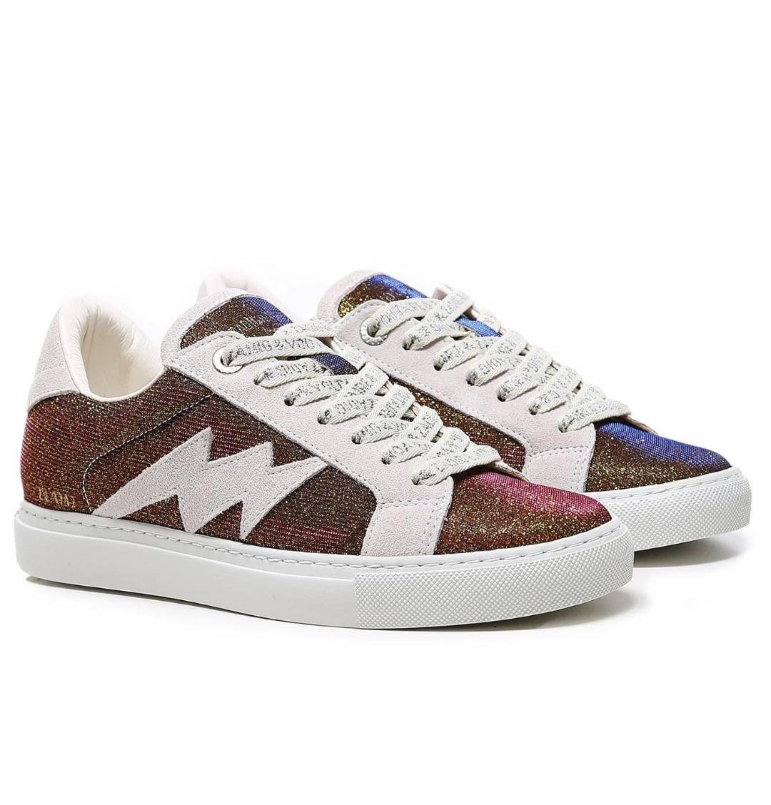 Zadig & Voltaire LA Flash Sparkle Sneakers NEW