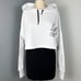 Deha Women's Feeling Feminine Cropped Hoodie White Size L