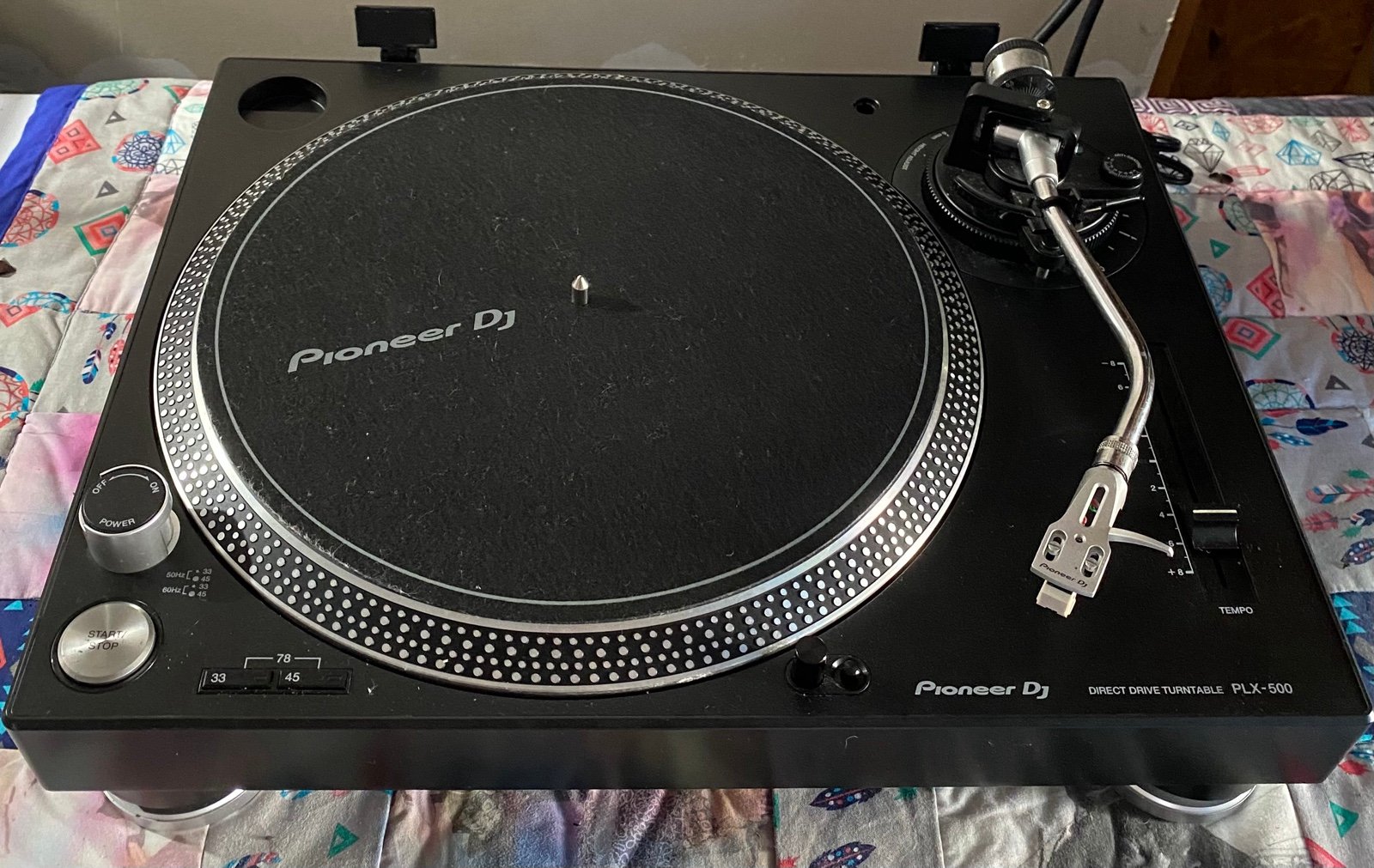 Pioneer DJ PLX-500 Direct Drive Turntable - Black - Gently Used