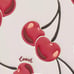 NWT COACH Notebook With Cherry Print CY992 AUTHENTIC