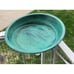 Detachable Birdbath Bowl with Sturdy Clamp for Outside Yard Decoration
