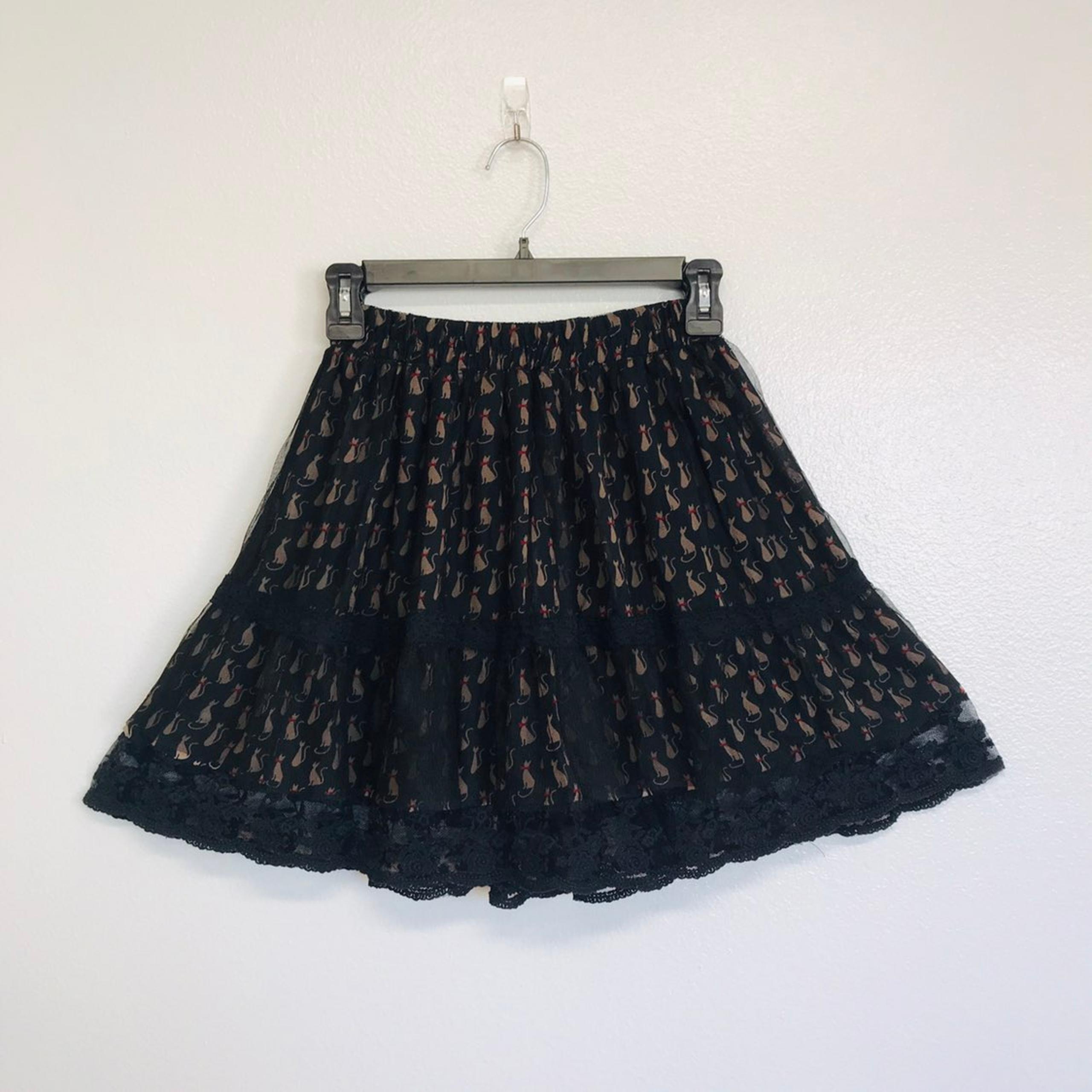 American Rag Kitty Layered Skirt Medium