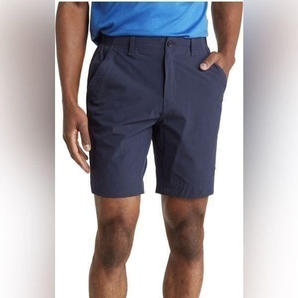 Brooks Brothers Golf 9” Inseam Shorts - Navy - 33W NWT